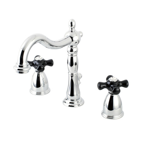 KINGSTON BRASS 8" Widespread Bathroom Faucet, Chrome KB1971PKX